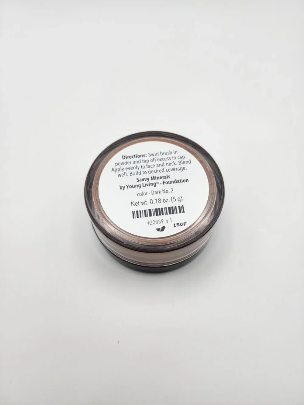 Savvy Minerals by Young Living Powder Foundation Dark No 2 Loose Mineral 0.18oz